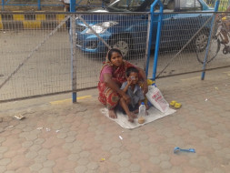 Forced to beg on the streets, This woman seeks help to get a job