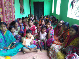 Help setting up a sanitary napkin unit in Shwaspur village in Jharkhan