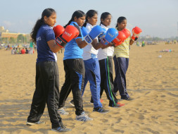 Help Narmadha in her journey to train an Olympic-level boxer