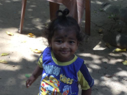 Help a child walk
