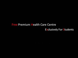 Free Premium Health Centre and Help line Exclusively for Students
