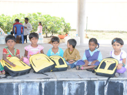 Provide school kits for Government school kids