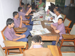 Support specially abled children of Navachetana Special School.