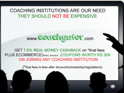 Help us to reduce the fees of coaching institutes