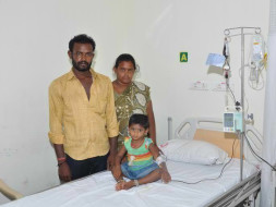 Parents of 3-year-old with a blood disease seeks help for treatment
