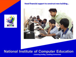 Help to build a computer institute in Gonda, Uttar Pradesh