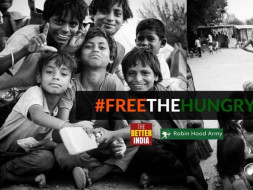 This Independence Day, Let's #FreeTheHungry. Powered by TheBetterIndia