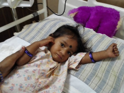 Help 1-year-old Vijitha recover from Dengue