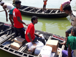 Food for Flood Victims in Bihar