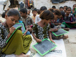 Help me play with toys, not with waste at construction sites