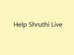 Help Shruthi Fight For Her Life