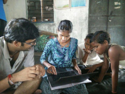 Educate children of Bedhi-Gram village