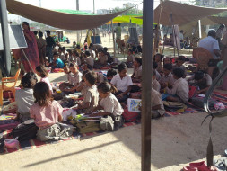 Help this special school build a roof. #BeASanta!