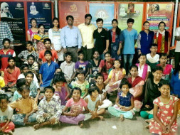 New clothes for 100 kids this Diwali