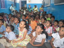 Free After school tuition centres for slum children in North Chennai