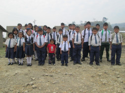 A dormitory for the orphan kids