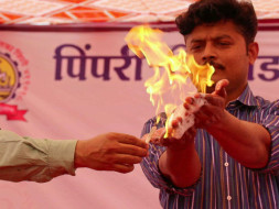 We Take Fire On Our Hands To Make Children Smile!