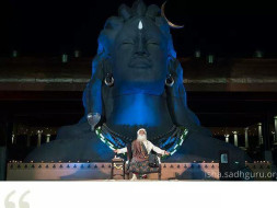 Aadiyogi Launch. Turn inward for wellbeing.