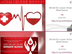 We live for a cause- Himachali Blood Donors