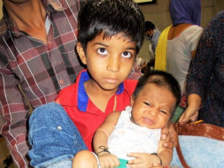 Help Aman and Juber walk