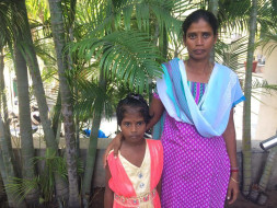 This 8-year-old's father left her because she has a blood disorder