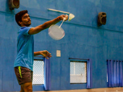 Badminton is like a drug for this 18 year old. He needs your support