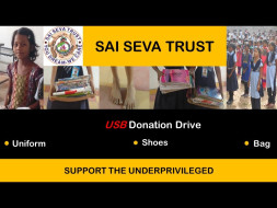 Support the underprivileged children of Sai Seva Trust