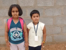 He Is Doing Everything To Help His Daughter Stand On Her Own Feet