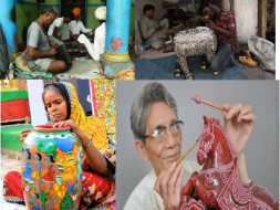 Handicraft corridor : Helping Hand for Poor from Art and Culture