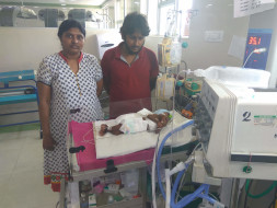Help baby of Madhavi get treatment for short bowel syndrome