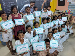 Support and share the dreams of IV A Inventors at CMS MGR Nagar!