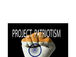 help us in implaning the feeling of patriotism in children