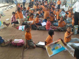 Education for 250 poor street kids @Delhi