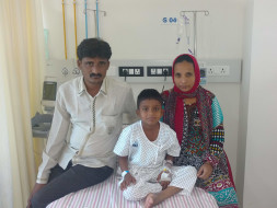 Baby Joyeb has a single kidney and needs your help
