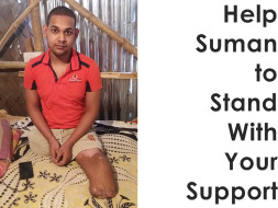 Help Suman to stand with your support