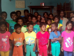 Construction of 1st floor for orphanage