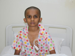Save one year old Vivek fight against cancer