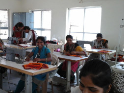 skill training to tribal women