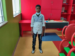 14-year-old Hafi wishes to never visit a hospital again.