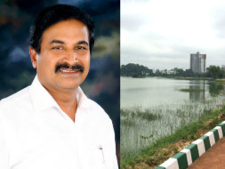 Help this Bengalurean setup toilet & borewell at Kasavanahalli lake