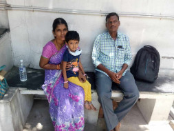 4-year-old Bavisri has accepted life among injections and medicines