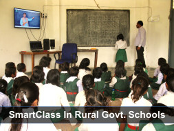 Bringing Smart Classes To 15 Rural Govt Schools in Dist. Singrauli, MP