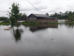 Help In A Medical And Flood Relief Camp For Flood Victims Of Rupkuria