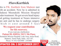 #SaveKarthick