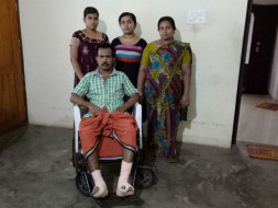 HELP MR PUSHKARAN AND FAMILY