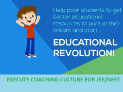 Help to provide education of JEE/NEET aspirants