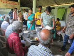 For expansion & to provide better facilities for inmates of oldagehome