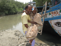 Eye Operation for Curable Blind People in very inaccessib Sundarban