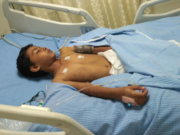 This Widow’s Son Is Unconscious From A Blood Clot In The Brain
