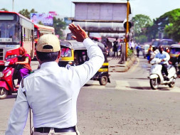 Pune Traffic Police Station Beautification